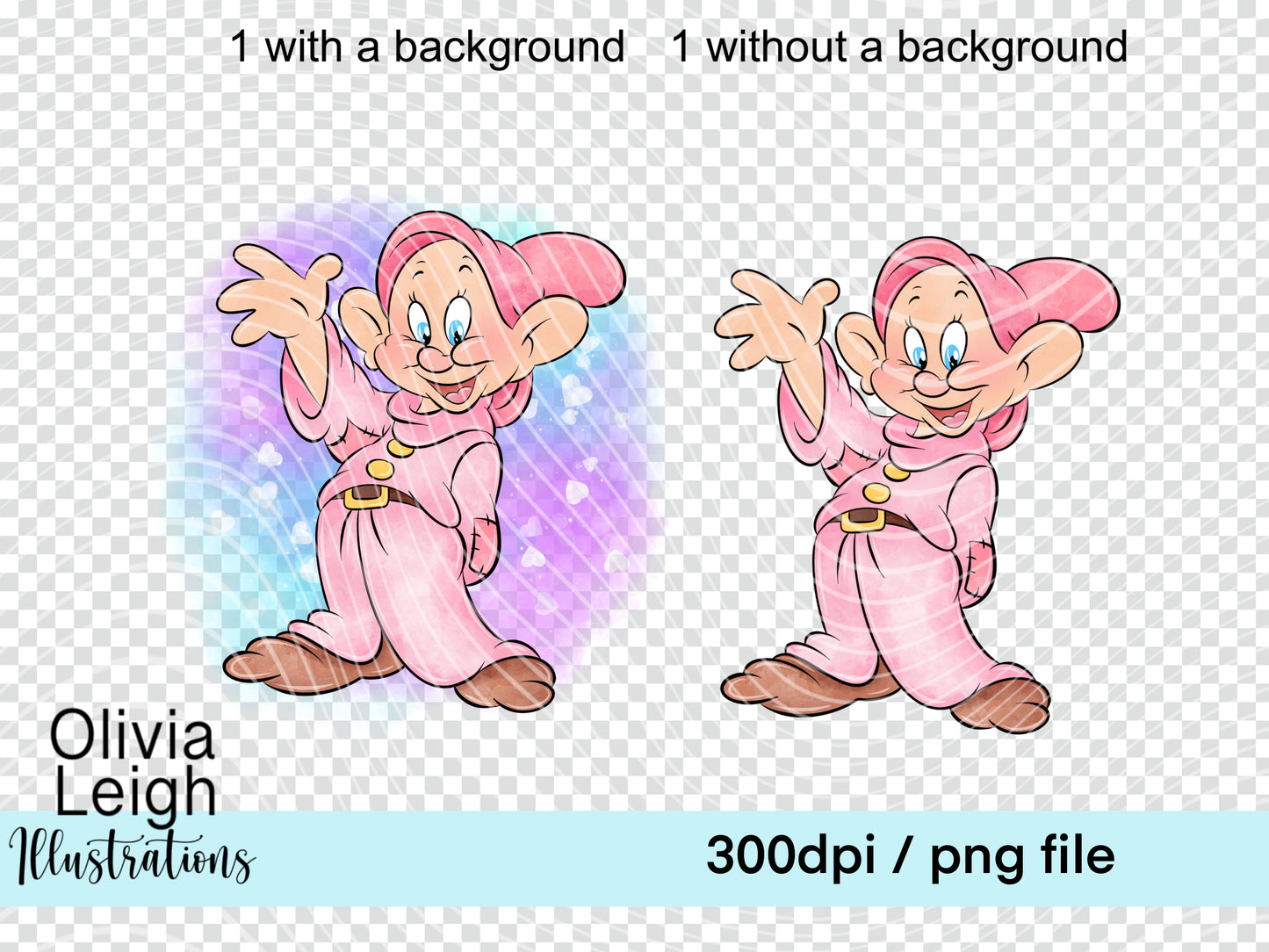 Princess Snow Friends Clipart