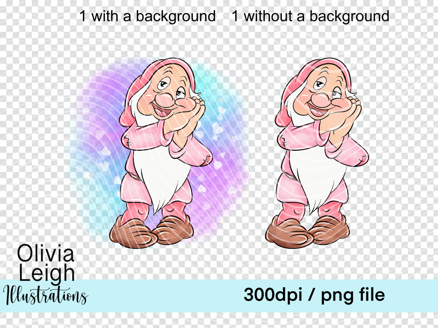 Princess Snow Friends Clipart