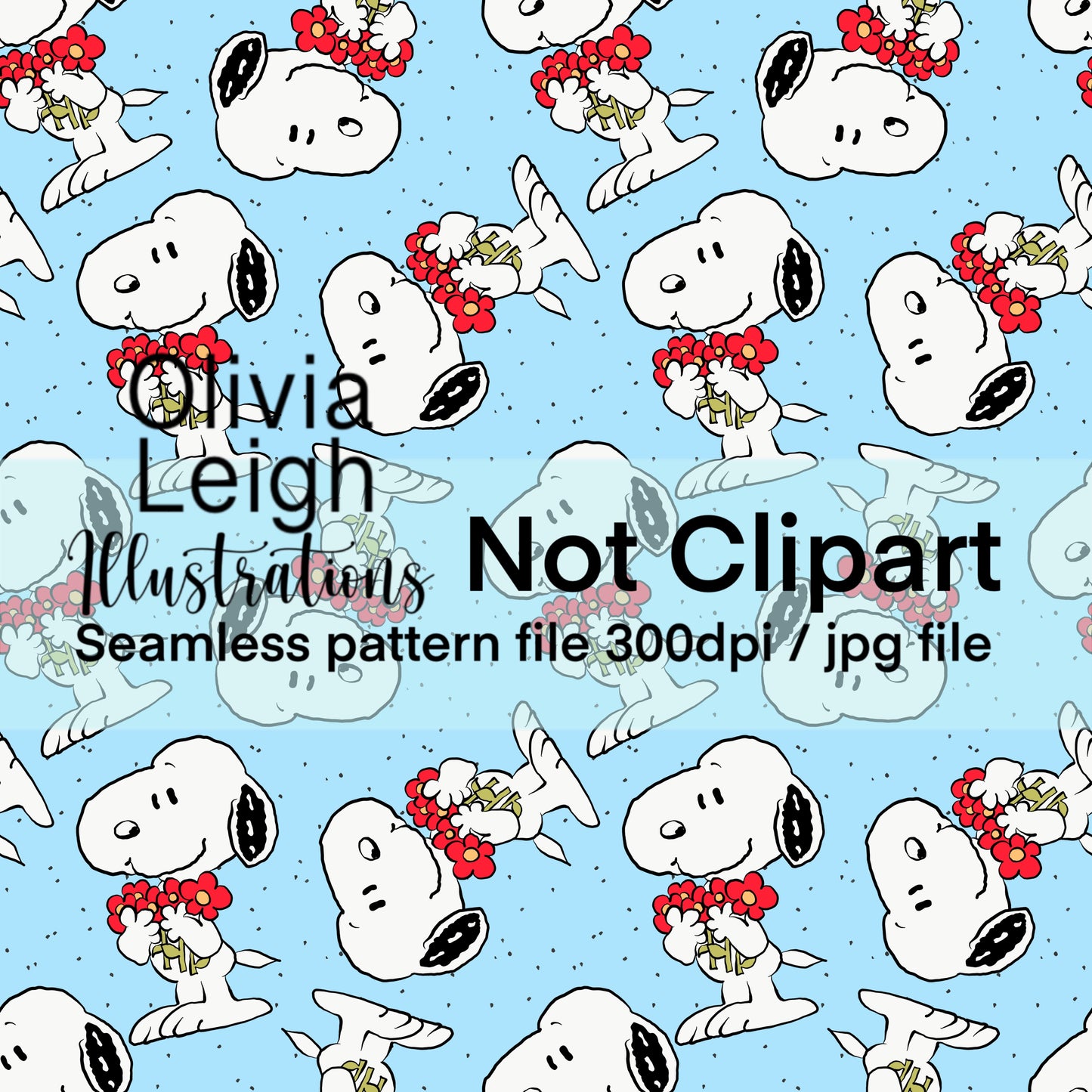 Peanuts Seamless Pattern