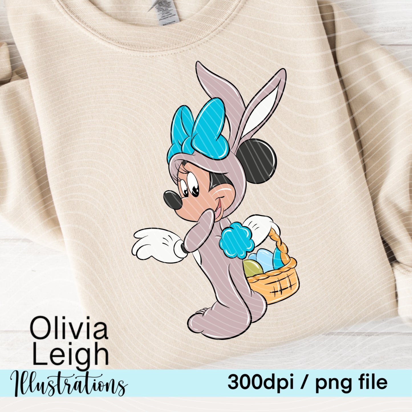Mouse Friends Easter Clipart