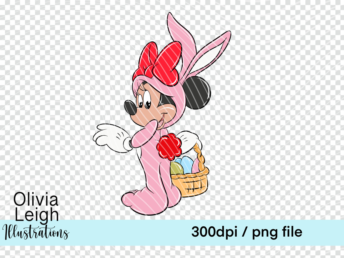 Mouse Friends Easter Clipart