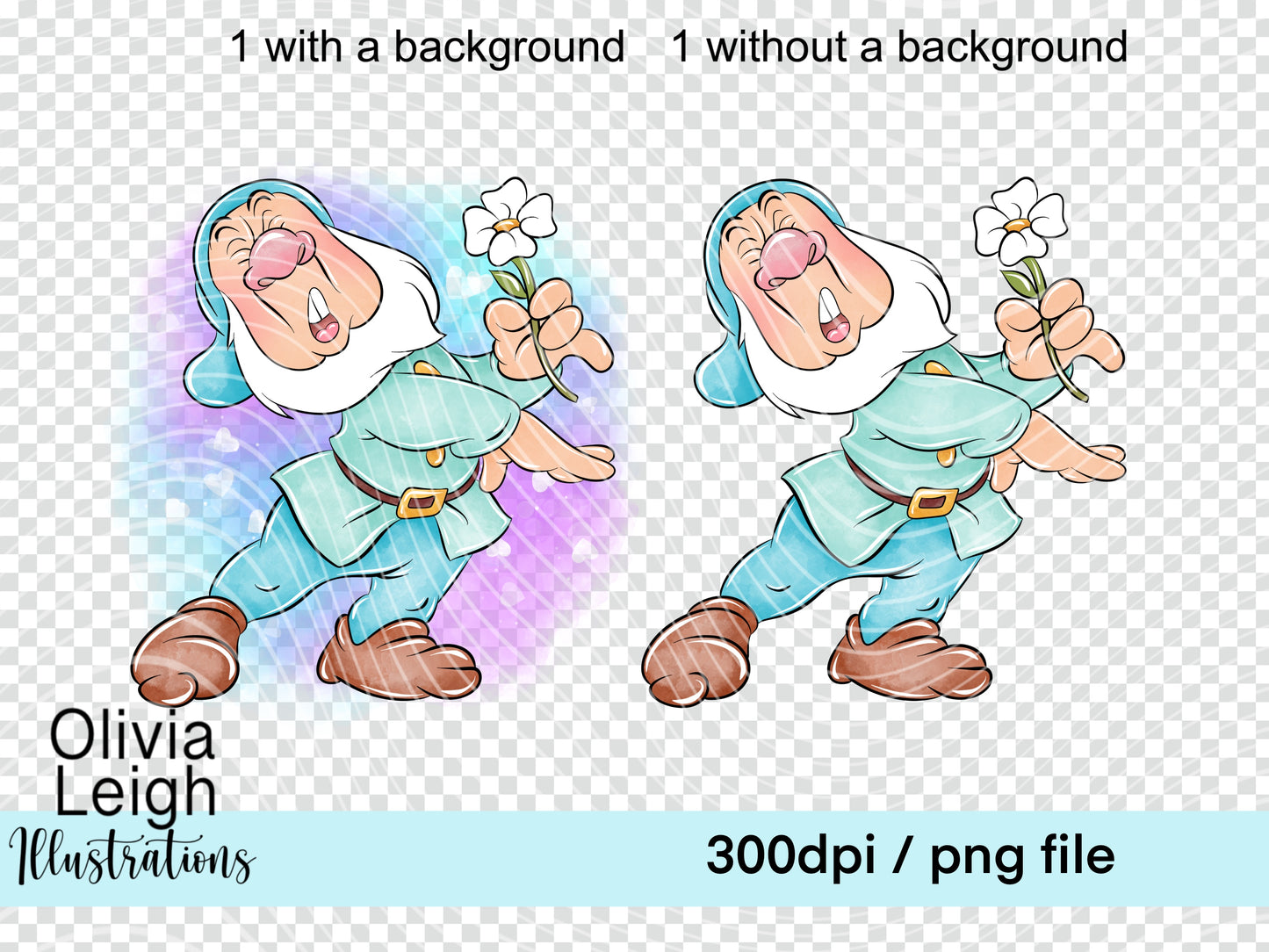 Princess Snow Friends Clipart