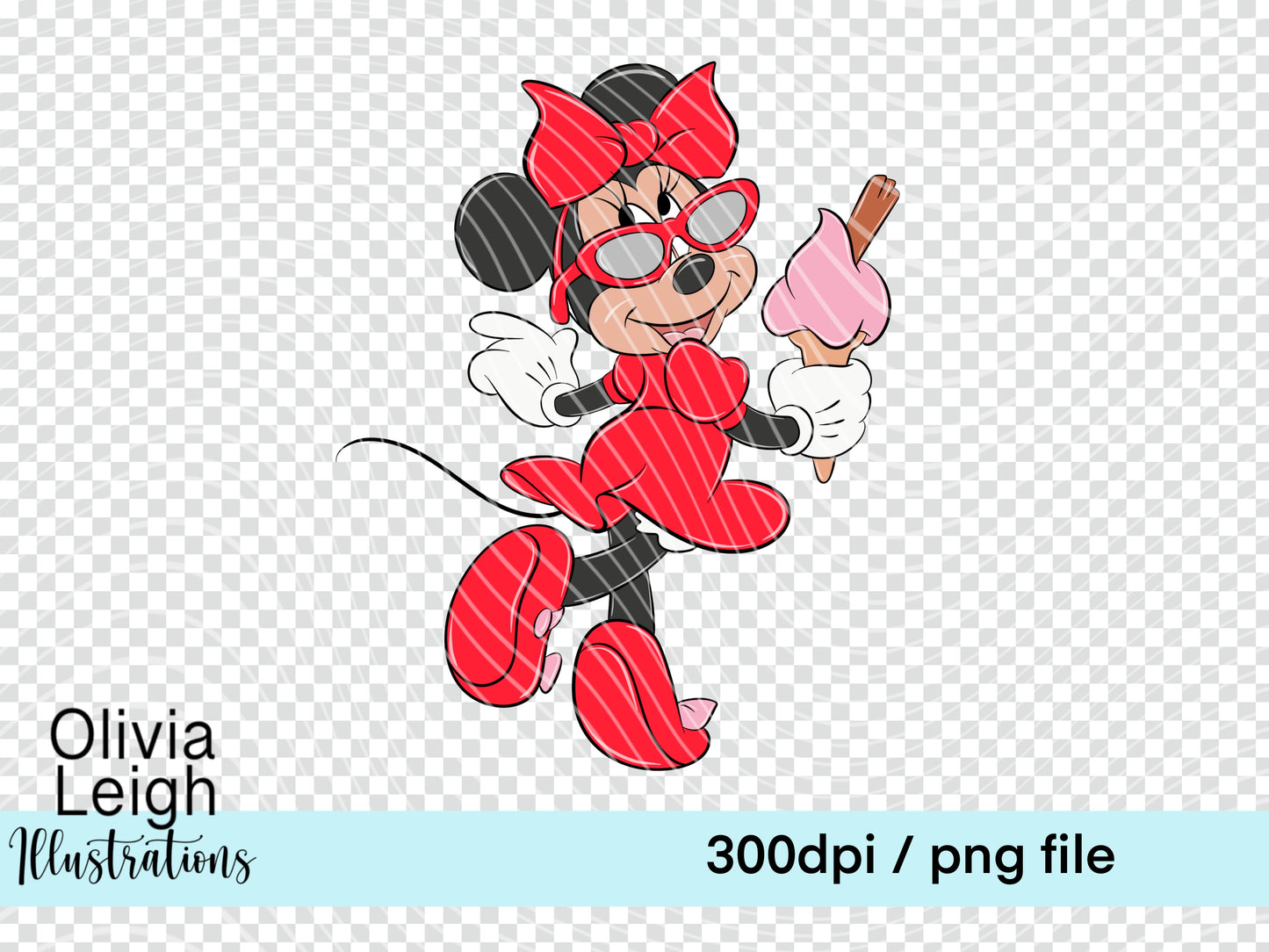 Mouse Friends Ice Cream Clipart