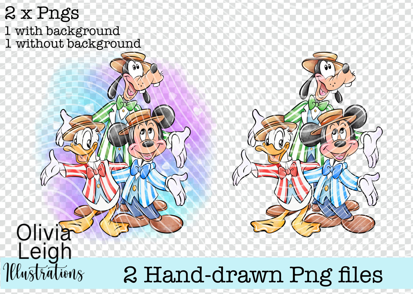 Mouse Pals Dapper PNG