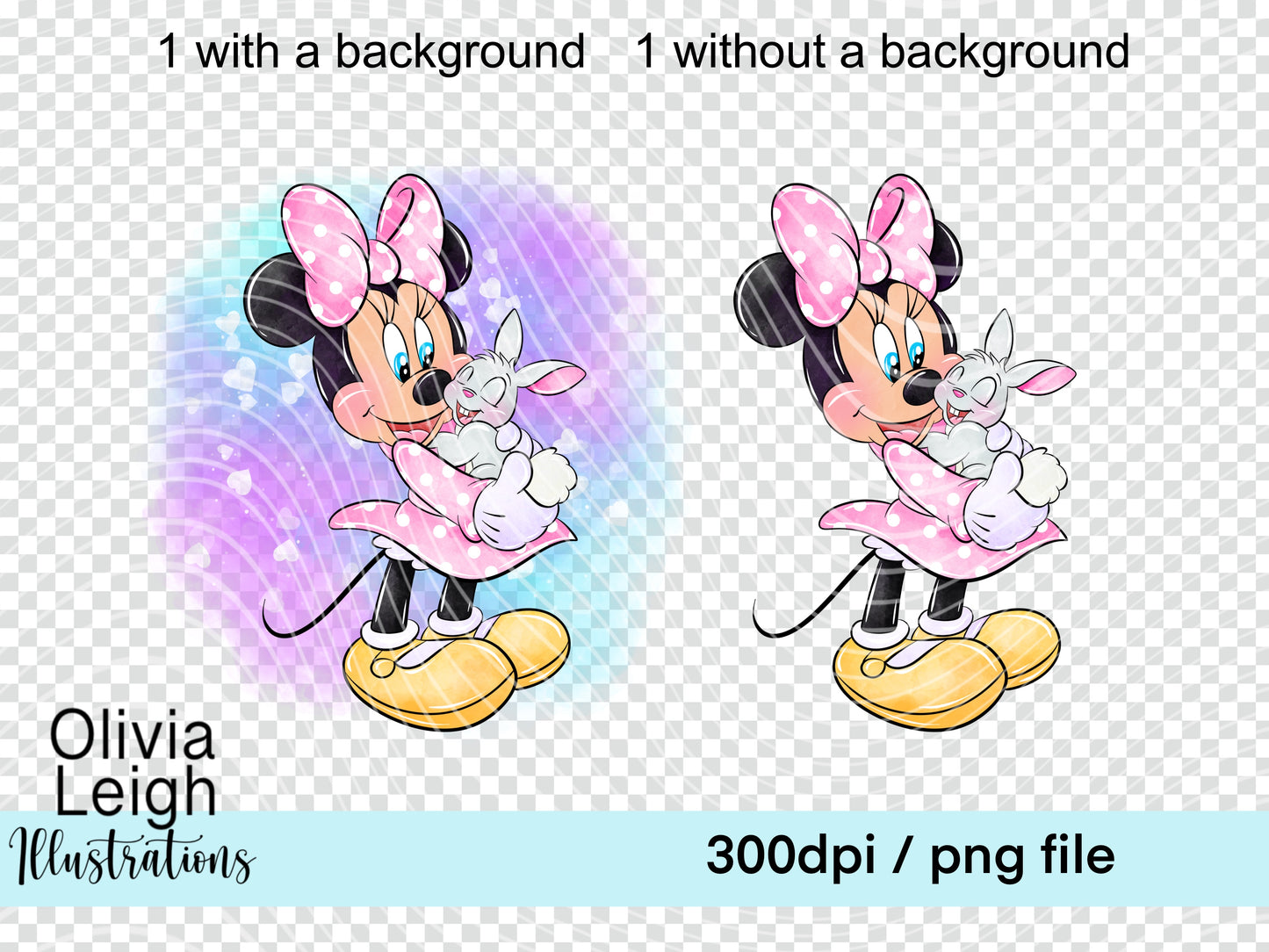 Mouse Friends Easter Clipart