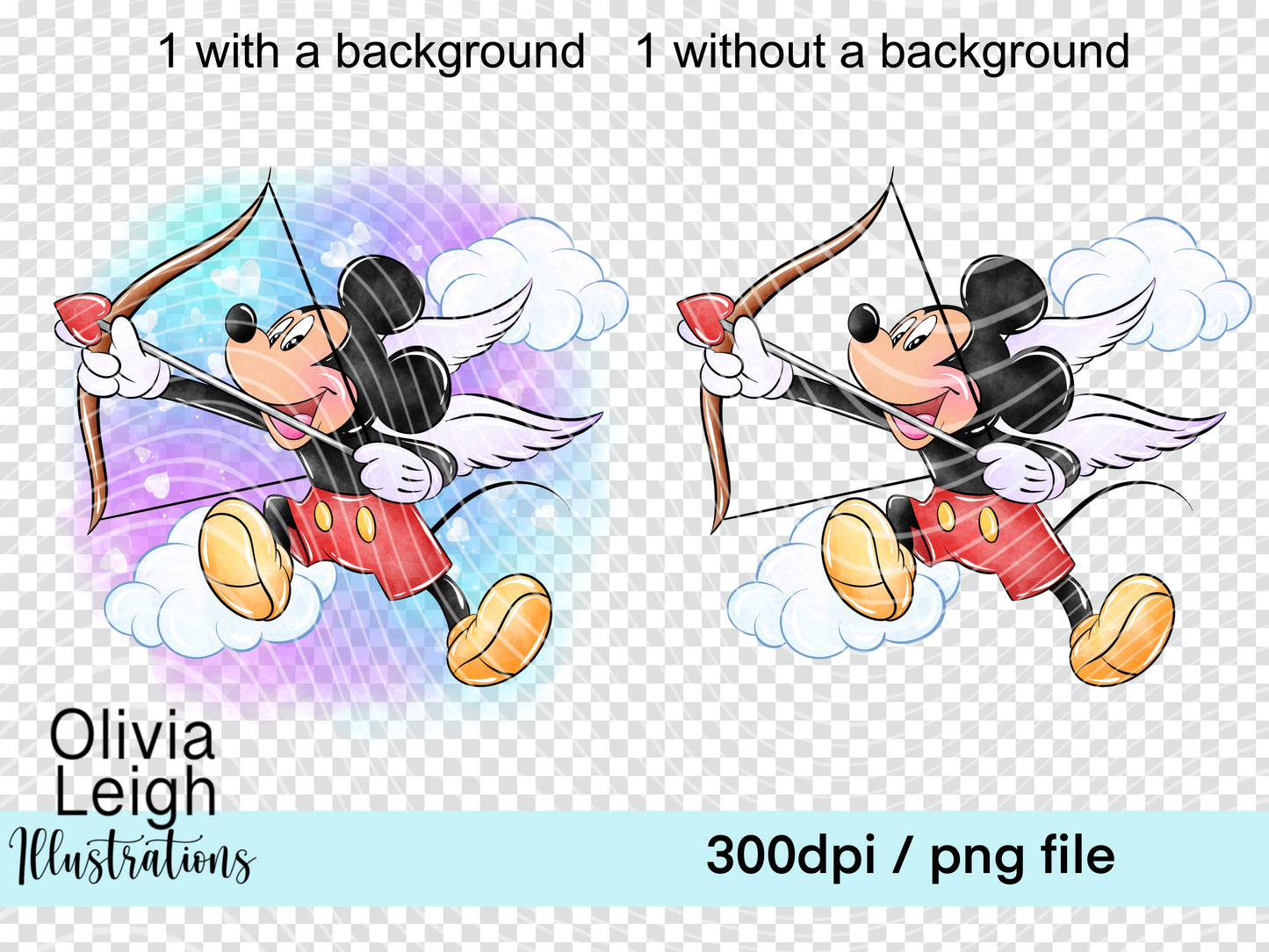 Mouse Valentine’s Day Clipart