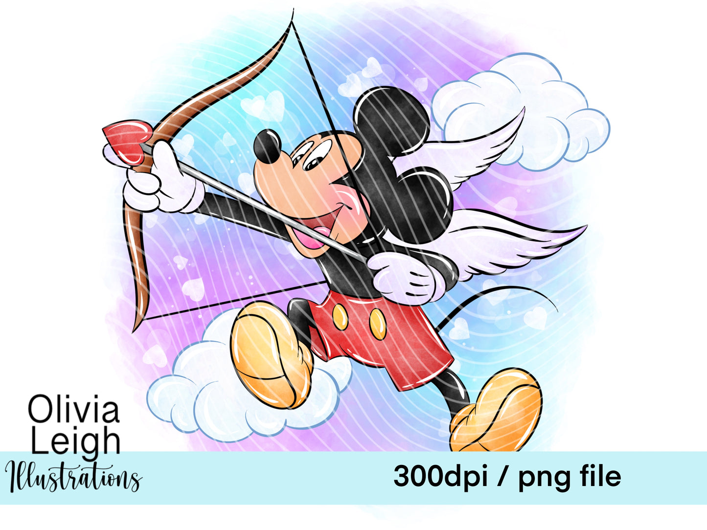 Mouse Valentine’s Day Clipart