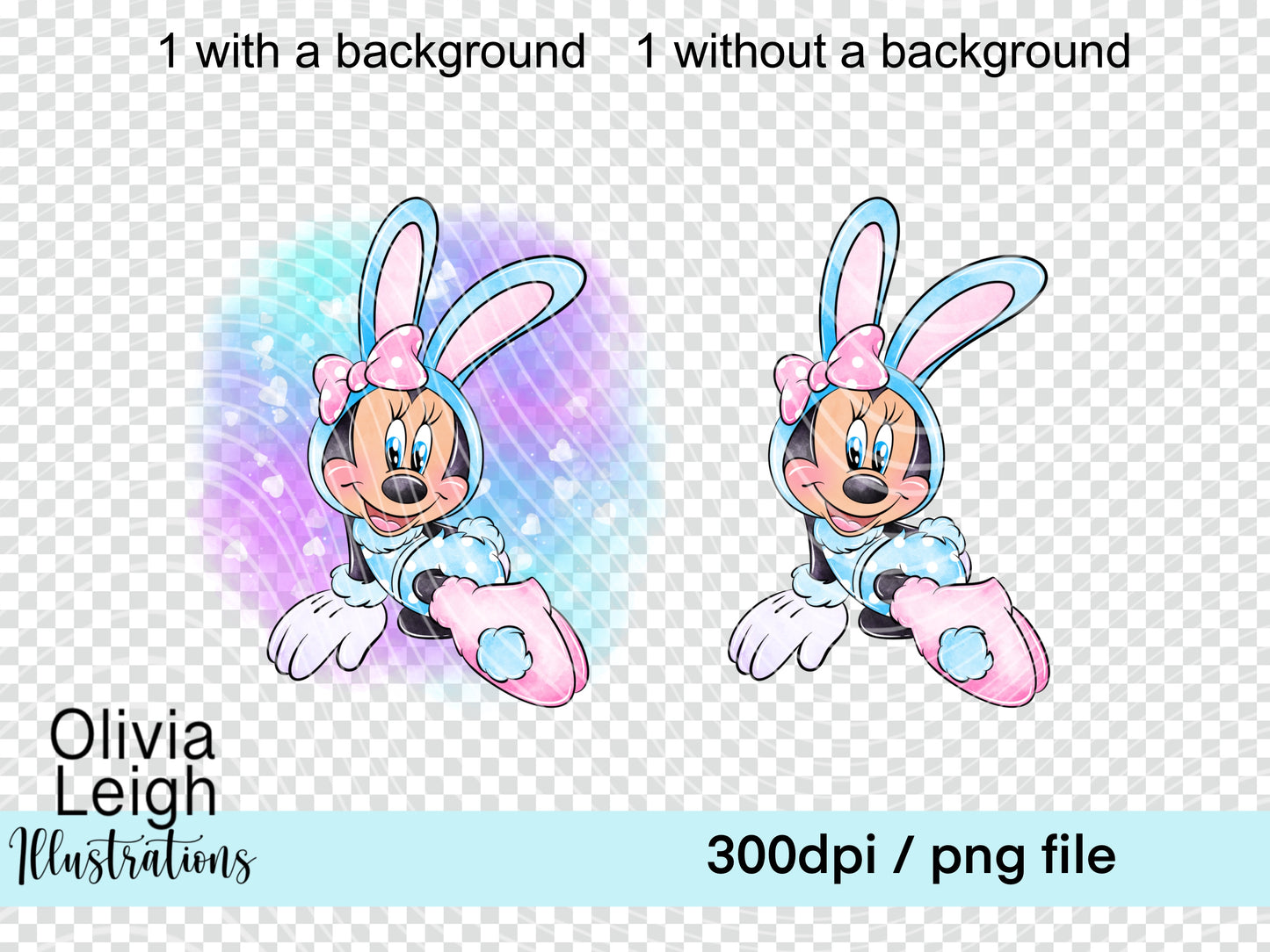 Mouse Friends Easter Clipart