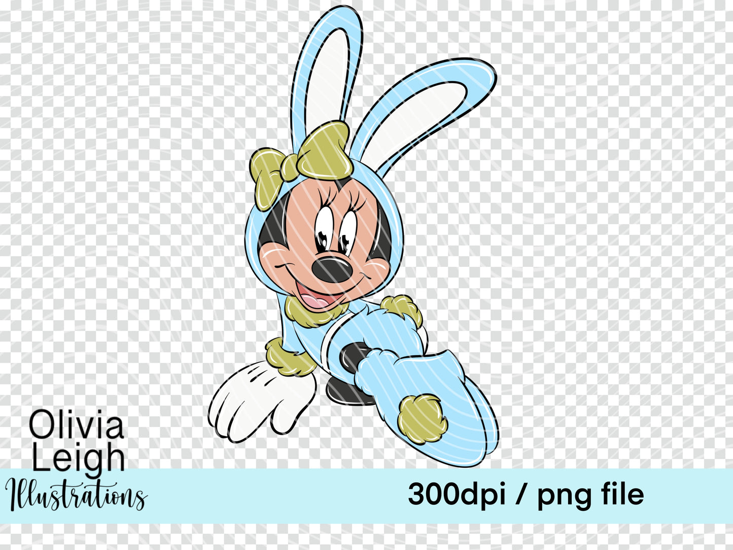 Mouse Friends Easter Clipart