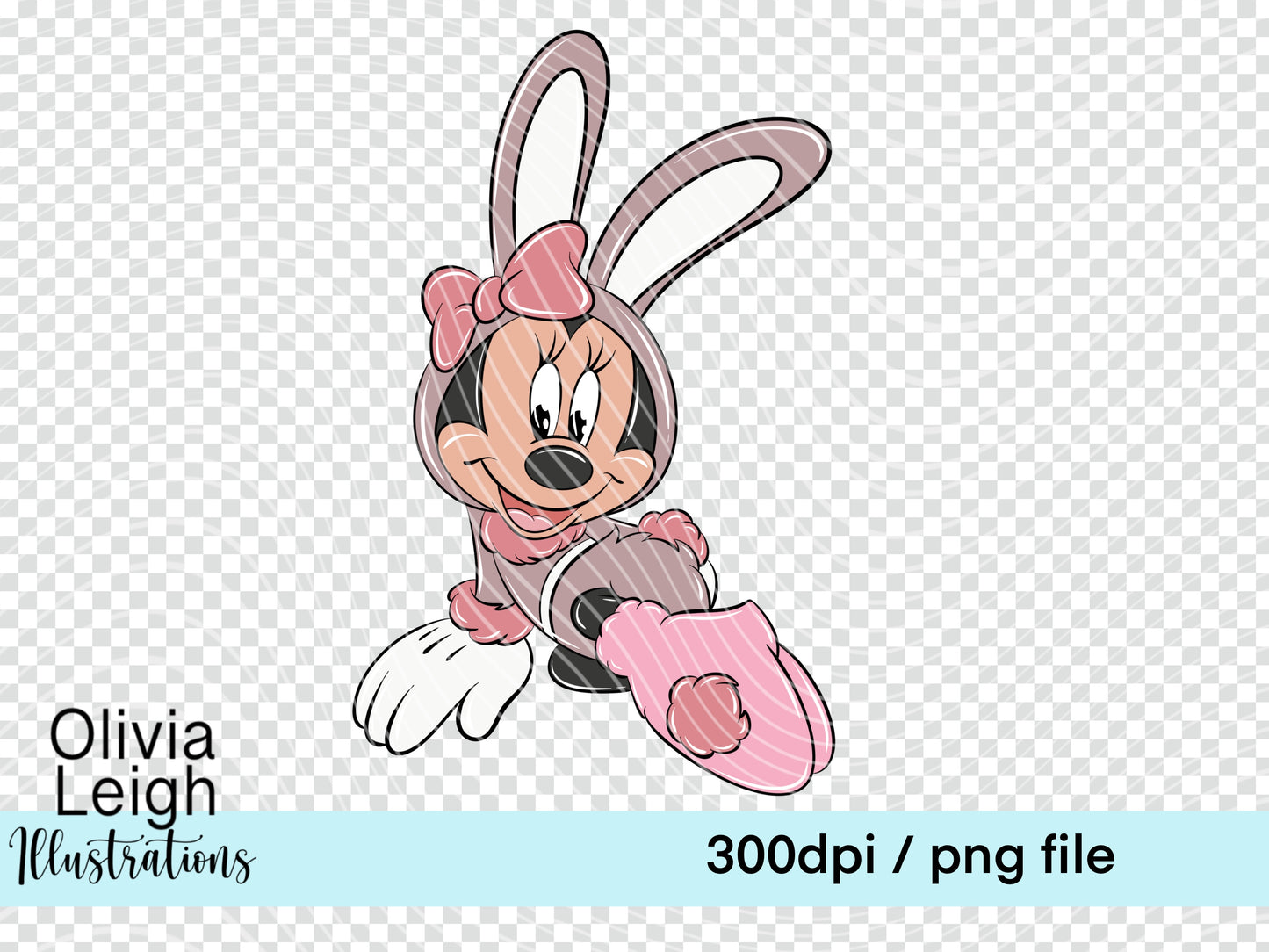 Mouse Friends Easter Clipart