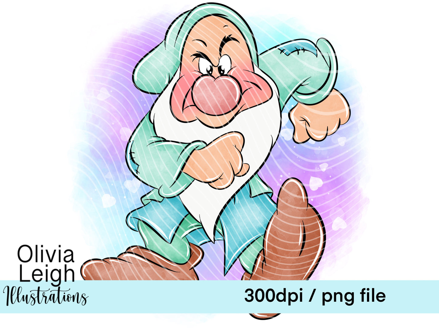 Princess Snow Friends Clipart