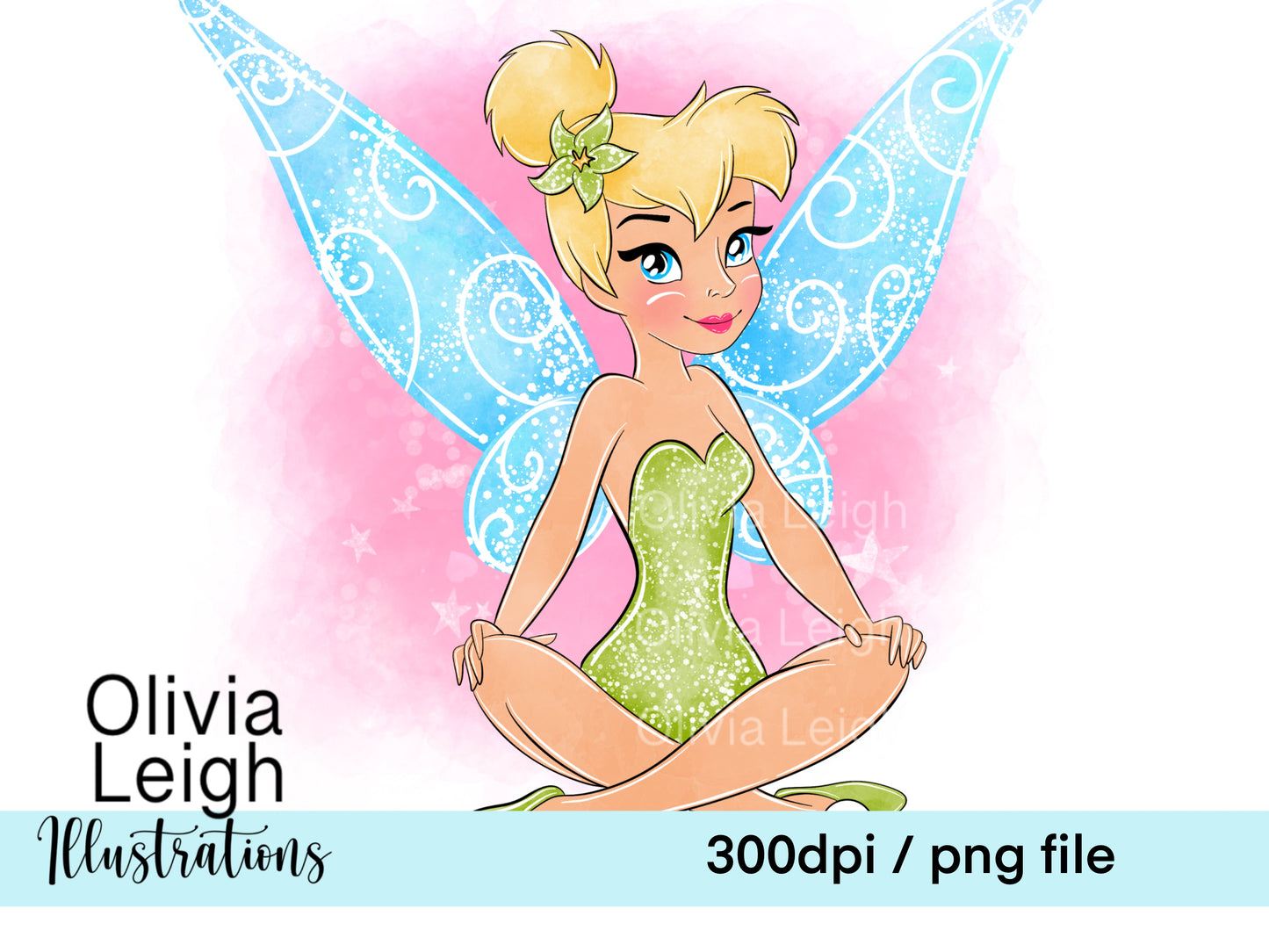 Fairy princess Tinks Set 2