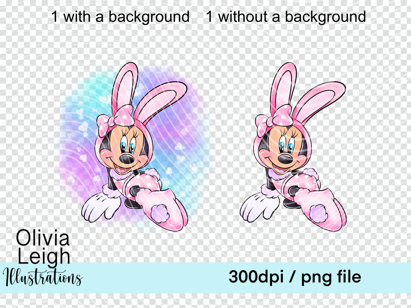 Mouse Friends Easter Clipart