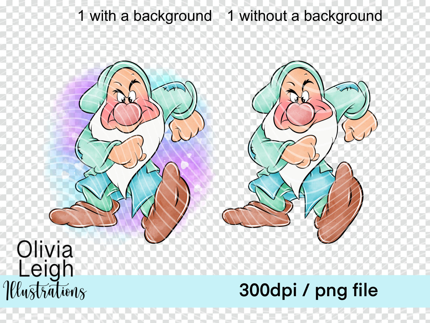 Princess Snow Friends Clipart