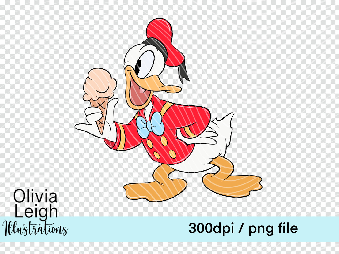 Mouse Friends Ice Cream Clipart