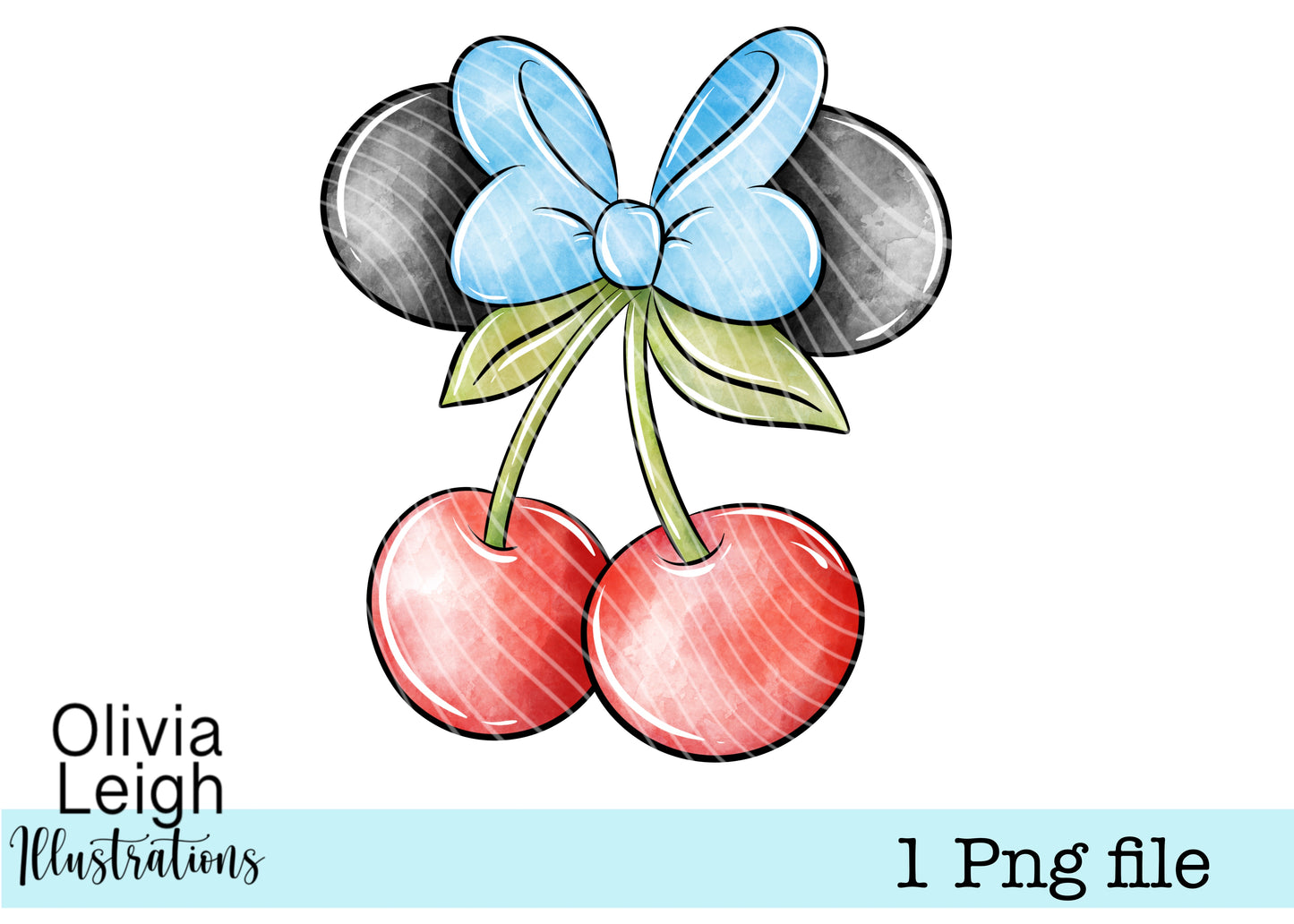 Mouse Cherries PNG