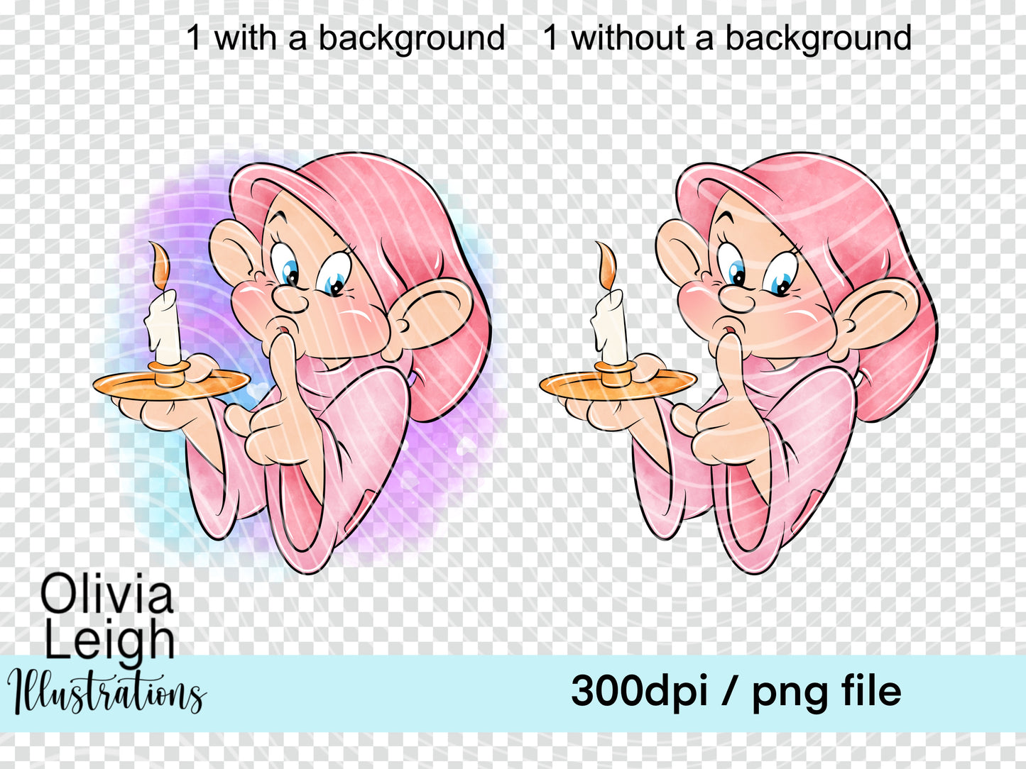 Princess Snow Friends Clipart