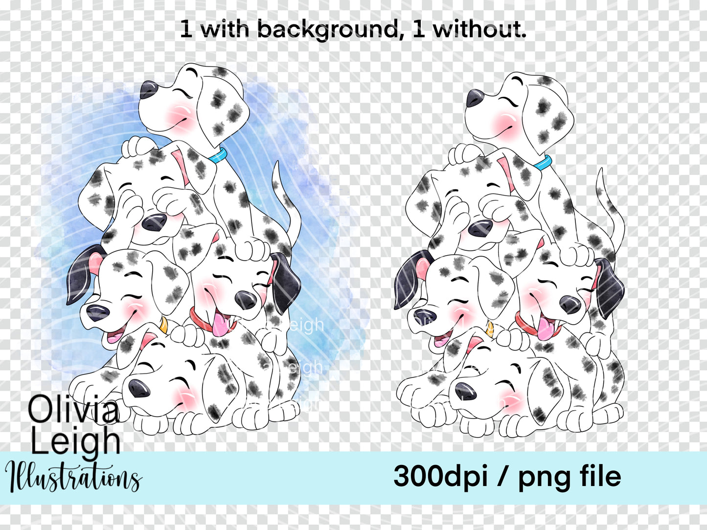 Dalmatian PNG