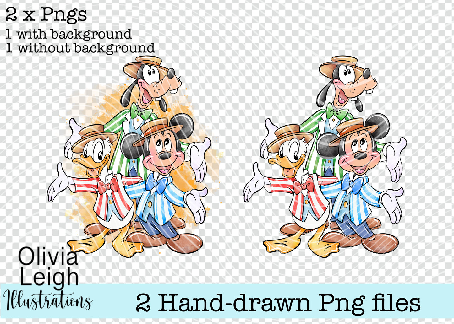 Mouse Pals Dapper PNG
