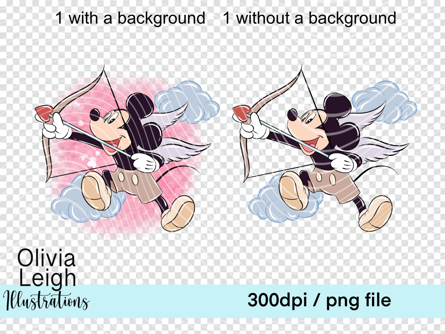 Mouse Valentine’s Day Clipart