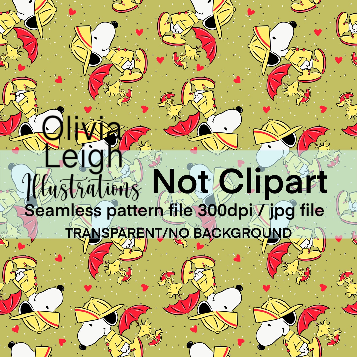 Peanuts Seamless Pattern