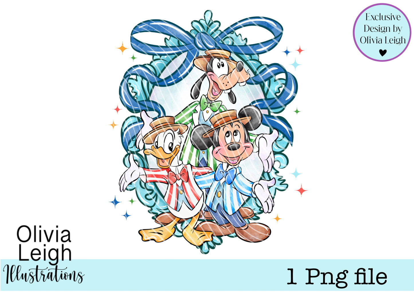 Mouse Pals Dapper Locket PNG