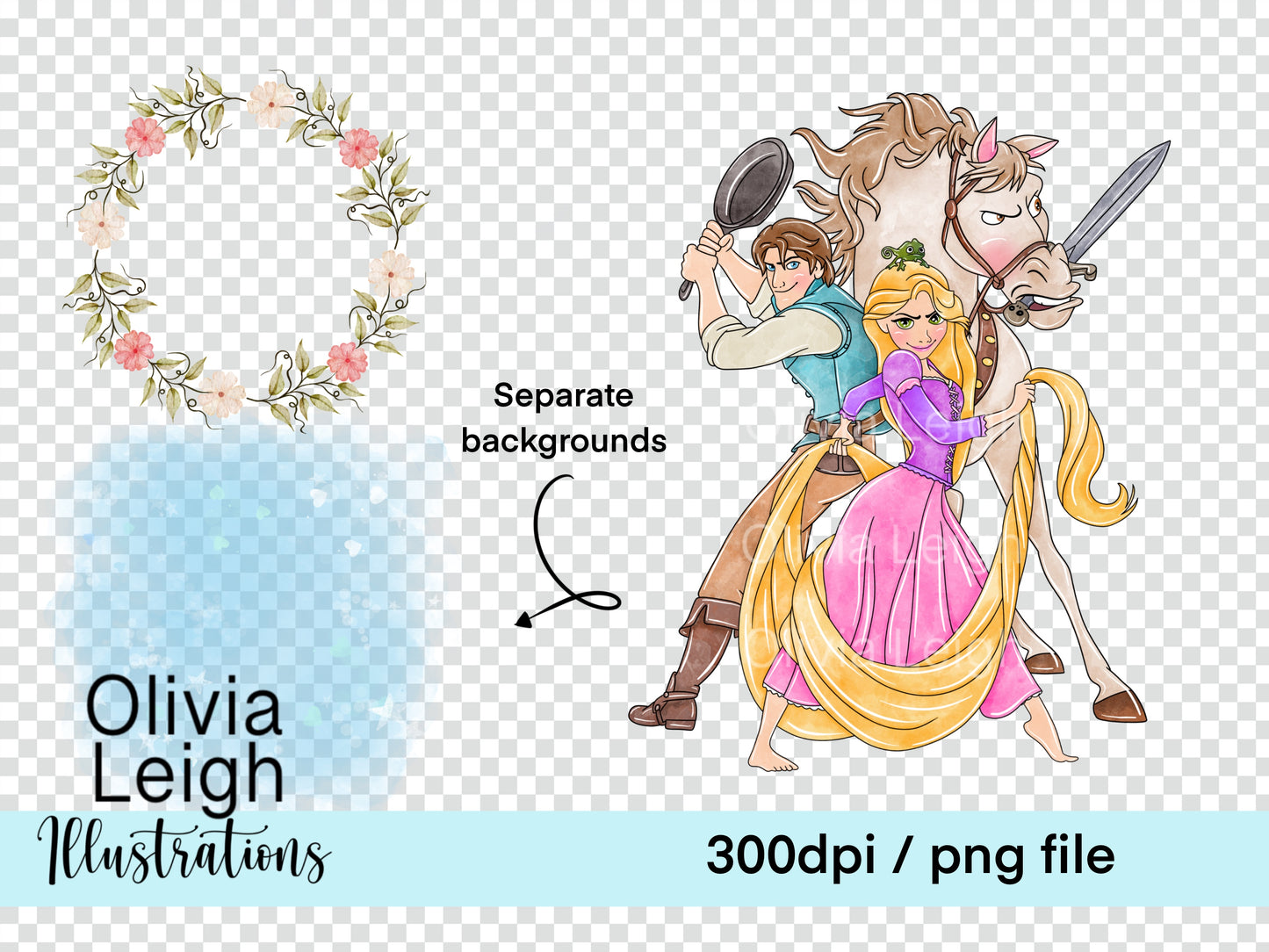 Princess R Tangled Set