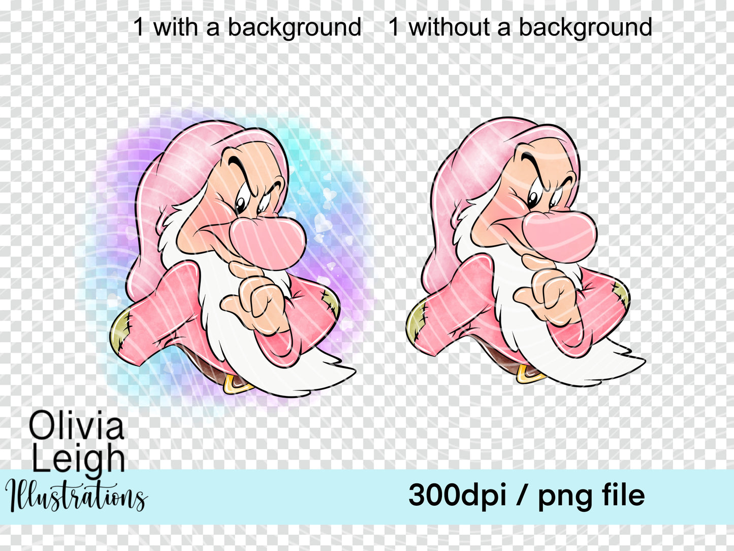 Princess Snow Friends Clipart