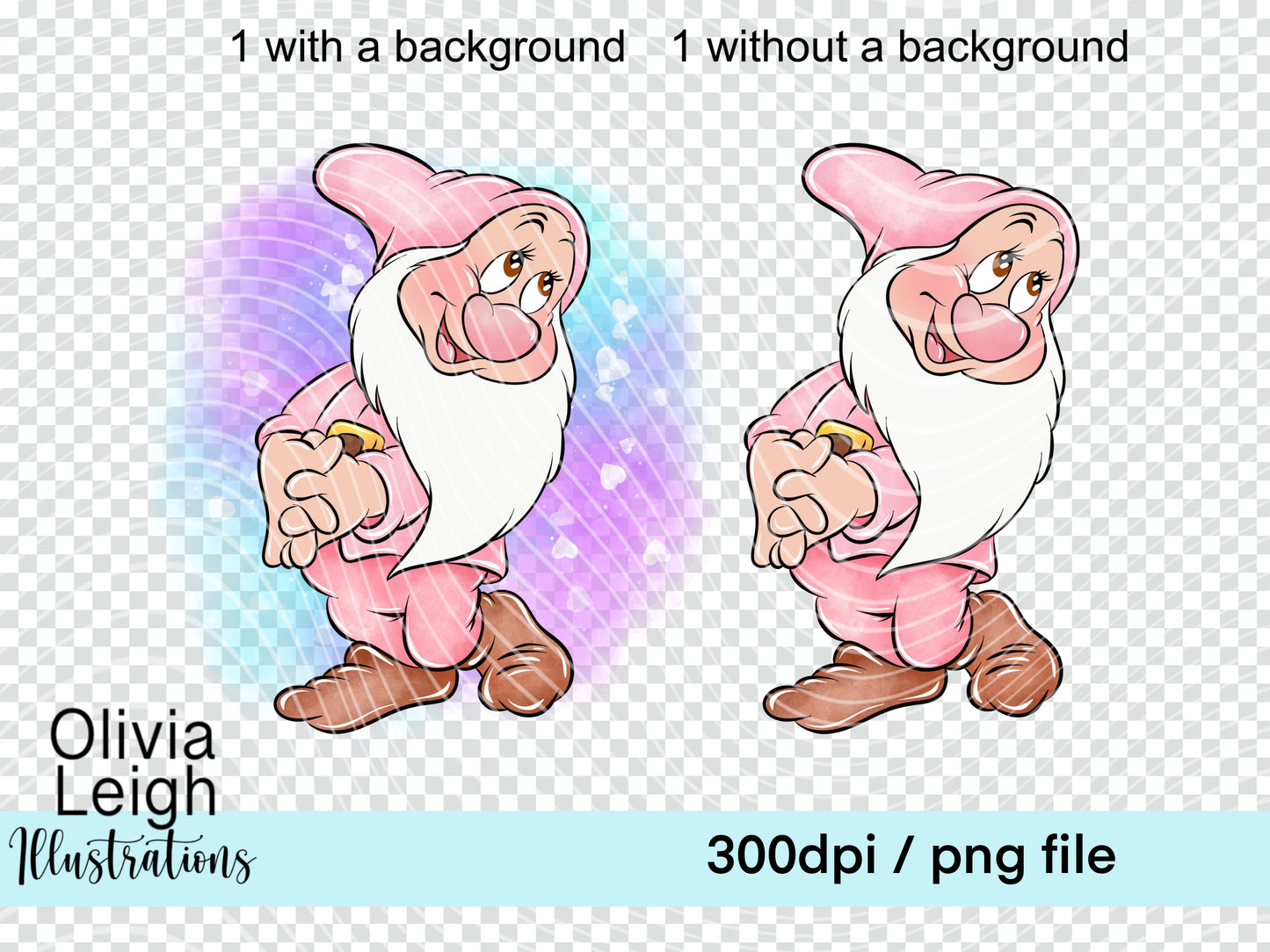 Princess Snow Friends Clipart