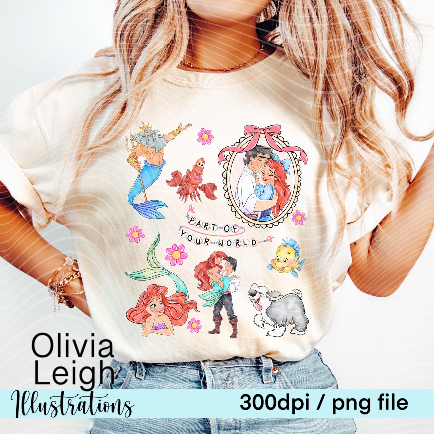Princess Frame Shirt Design