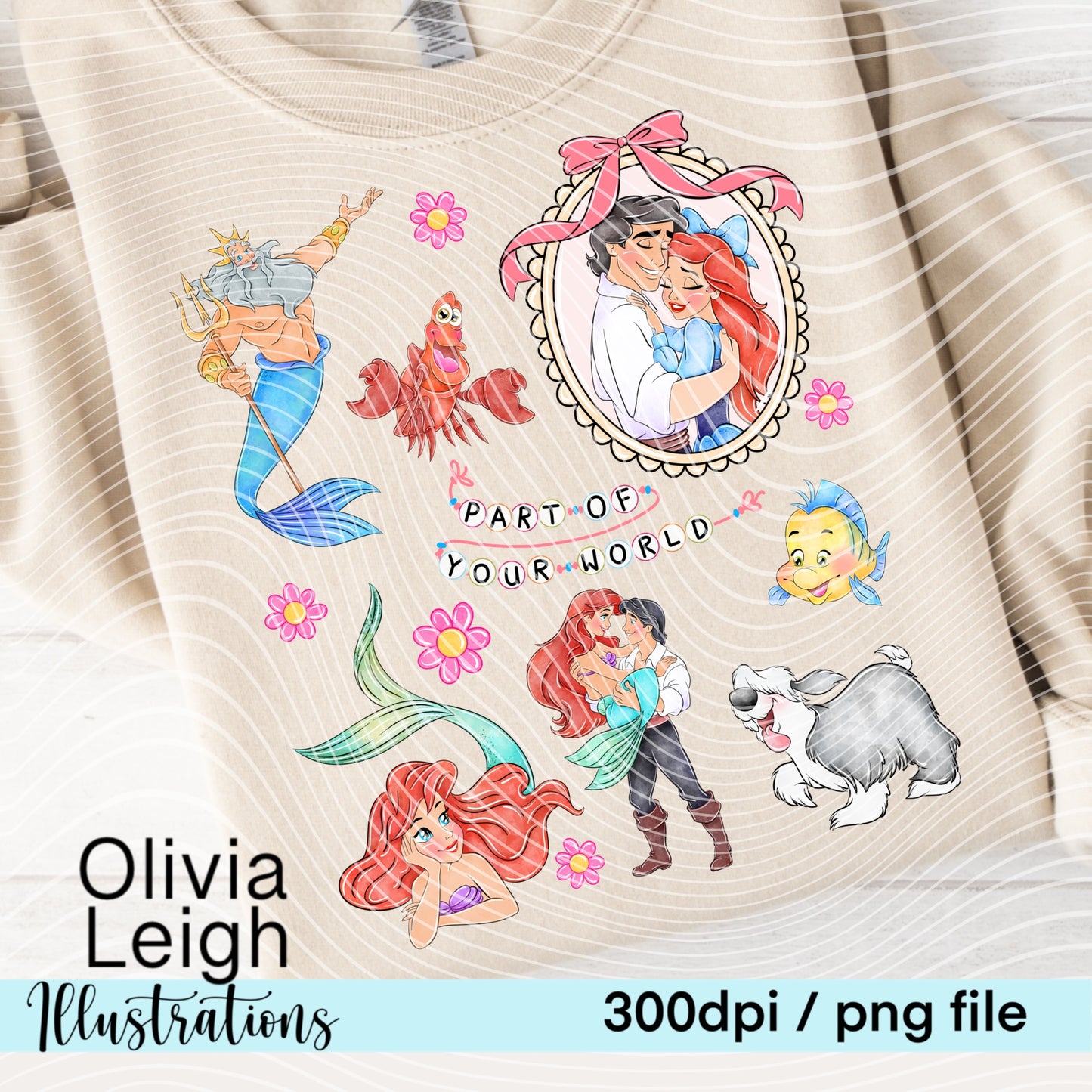 Princess Frame Shirt Design