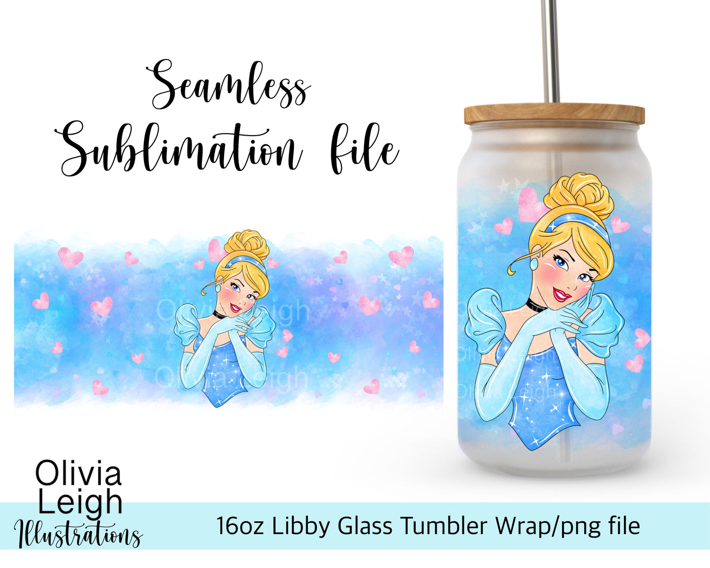 Princess C Blue Wrap