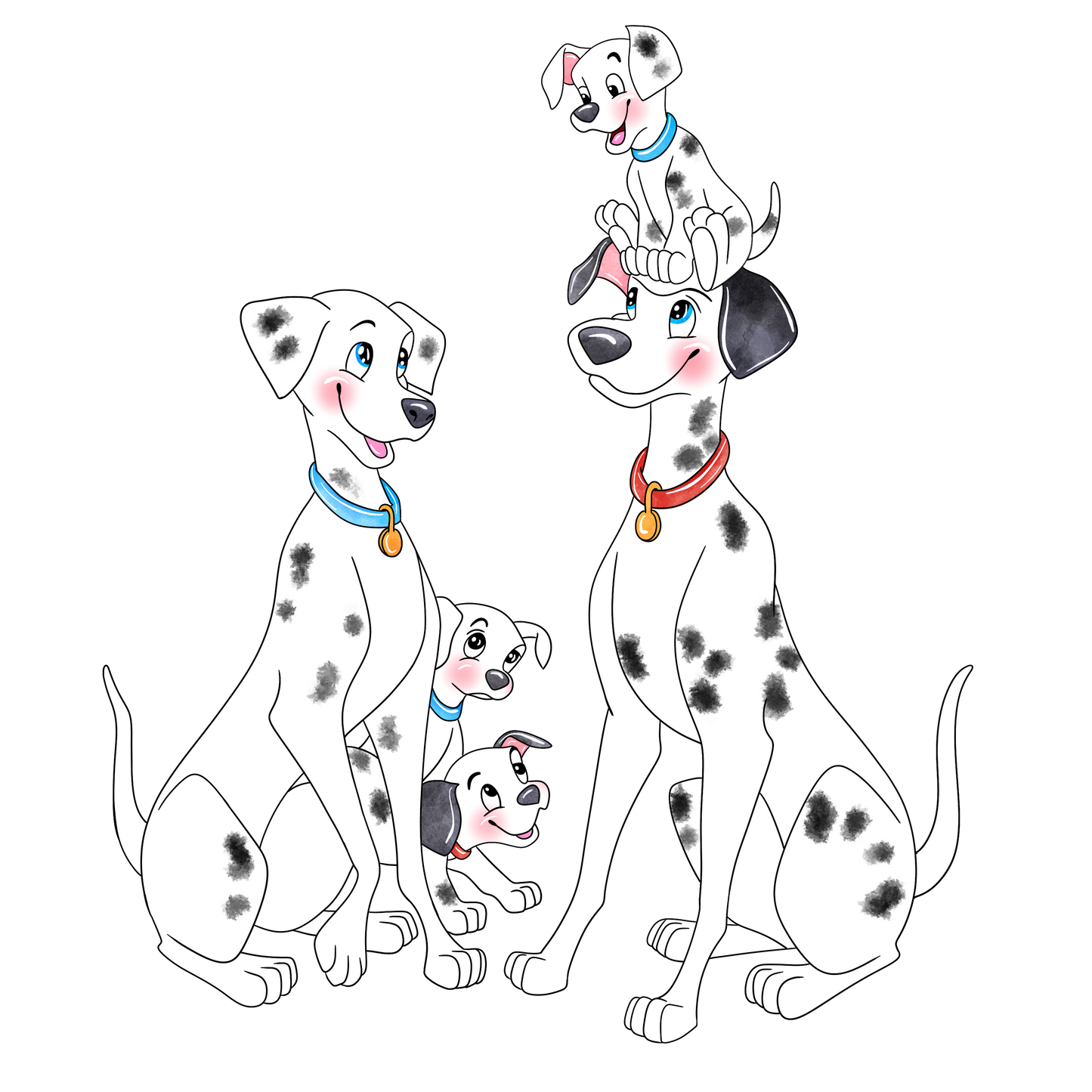 Dalmatian PNG