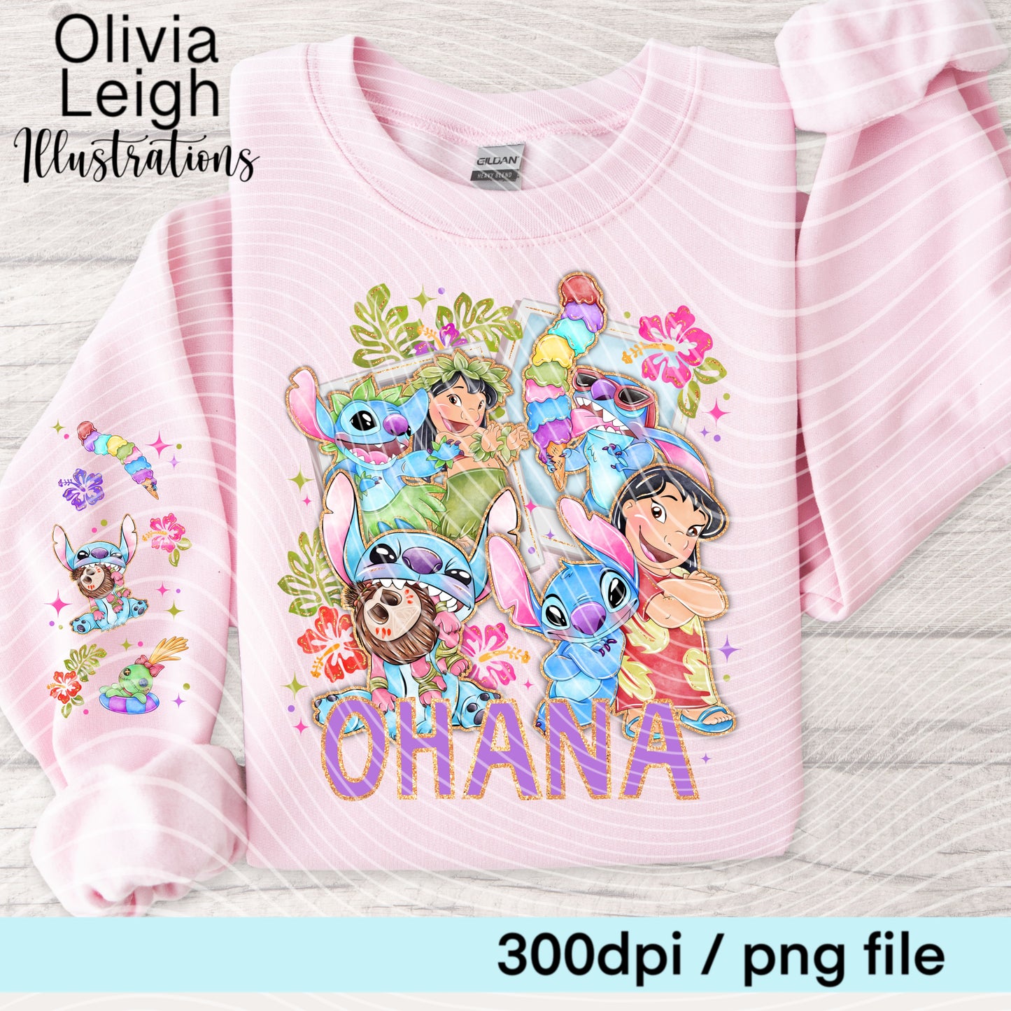 Stitch 1 Cartoon Shirt Design