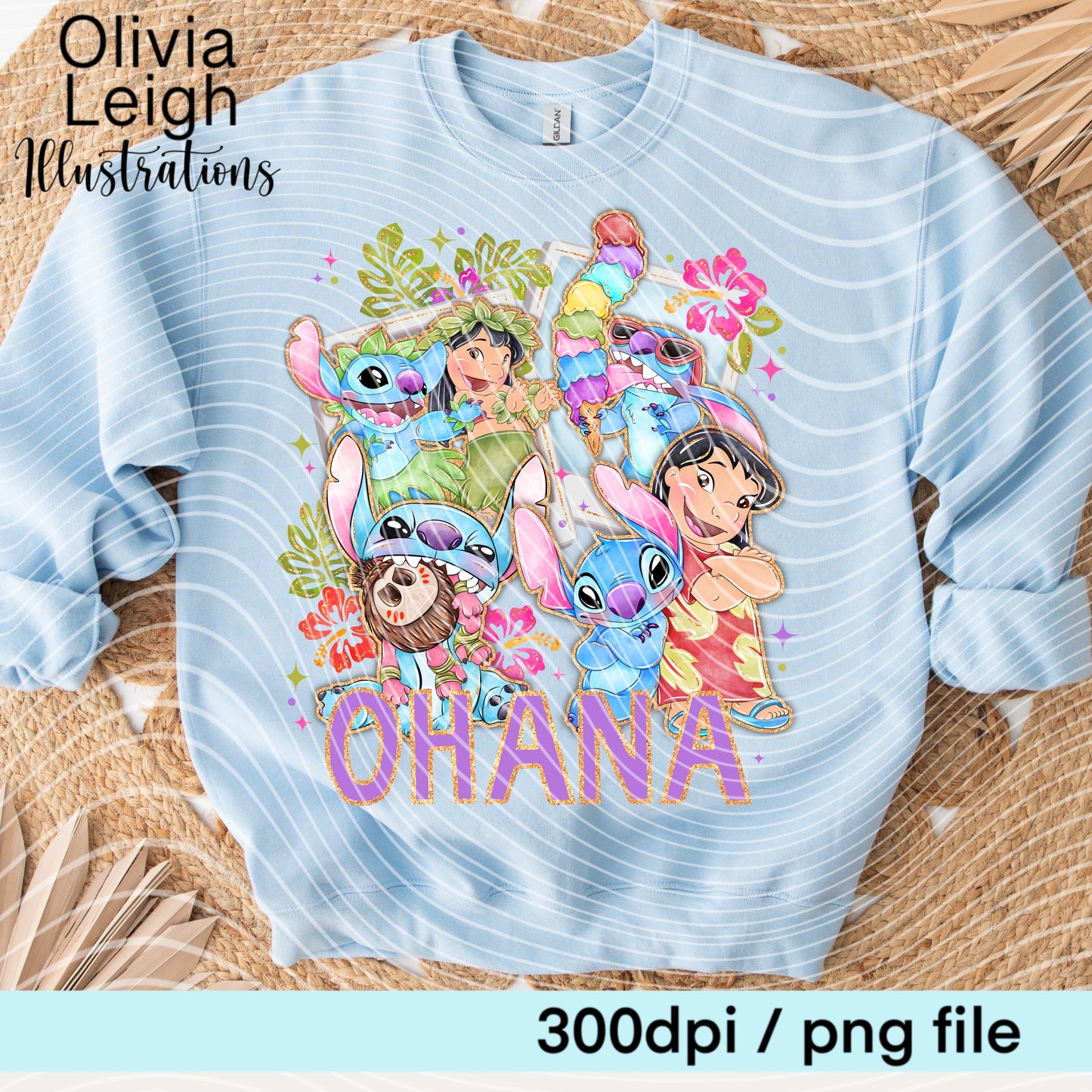 Stitch 1 Cartoon Shirt Design