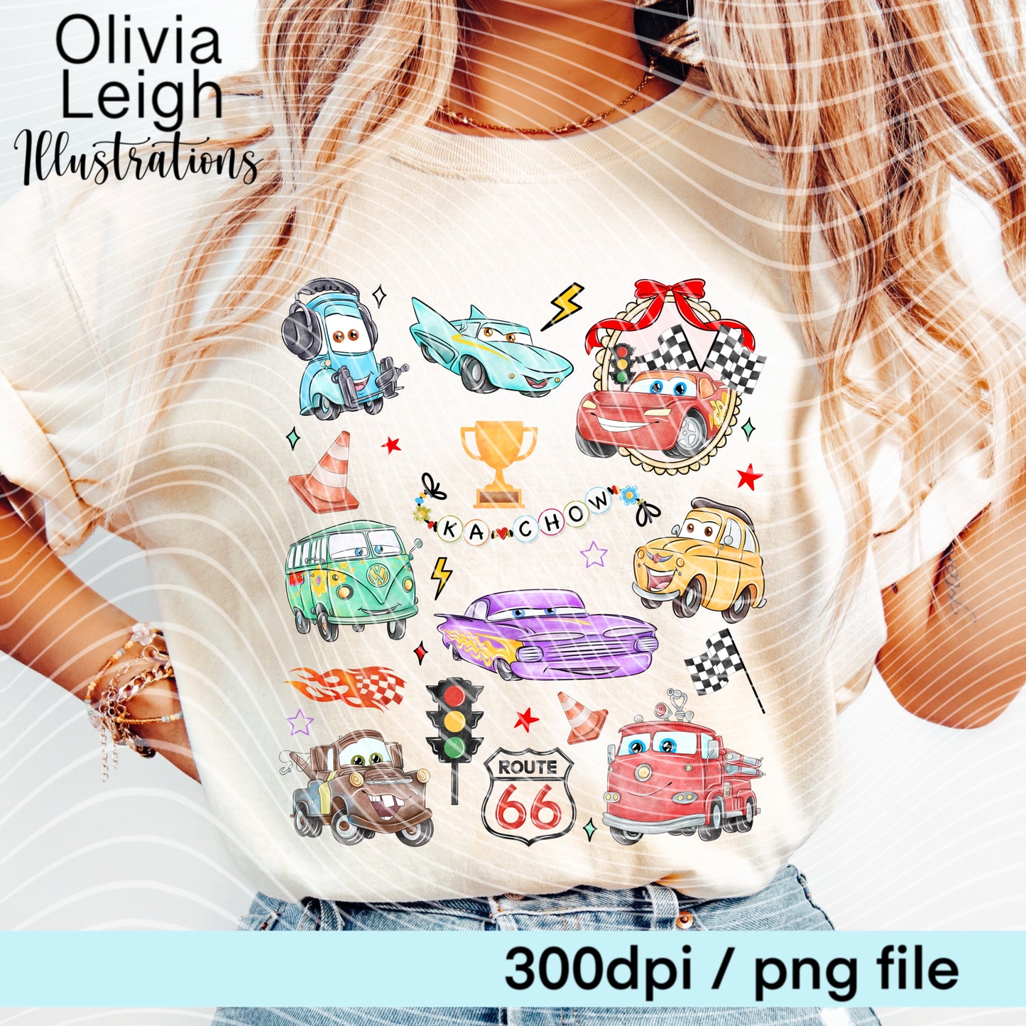 Cars Cartoon Shirt Design