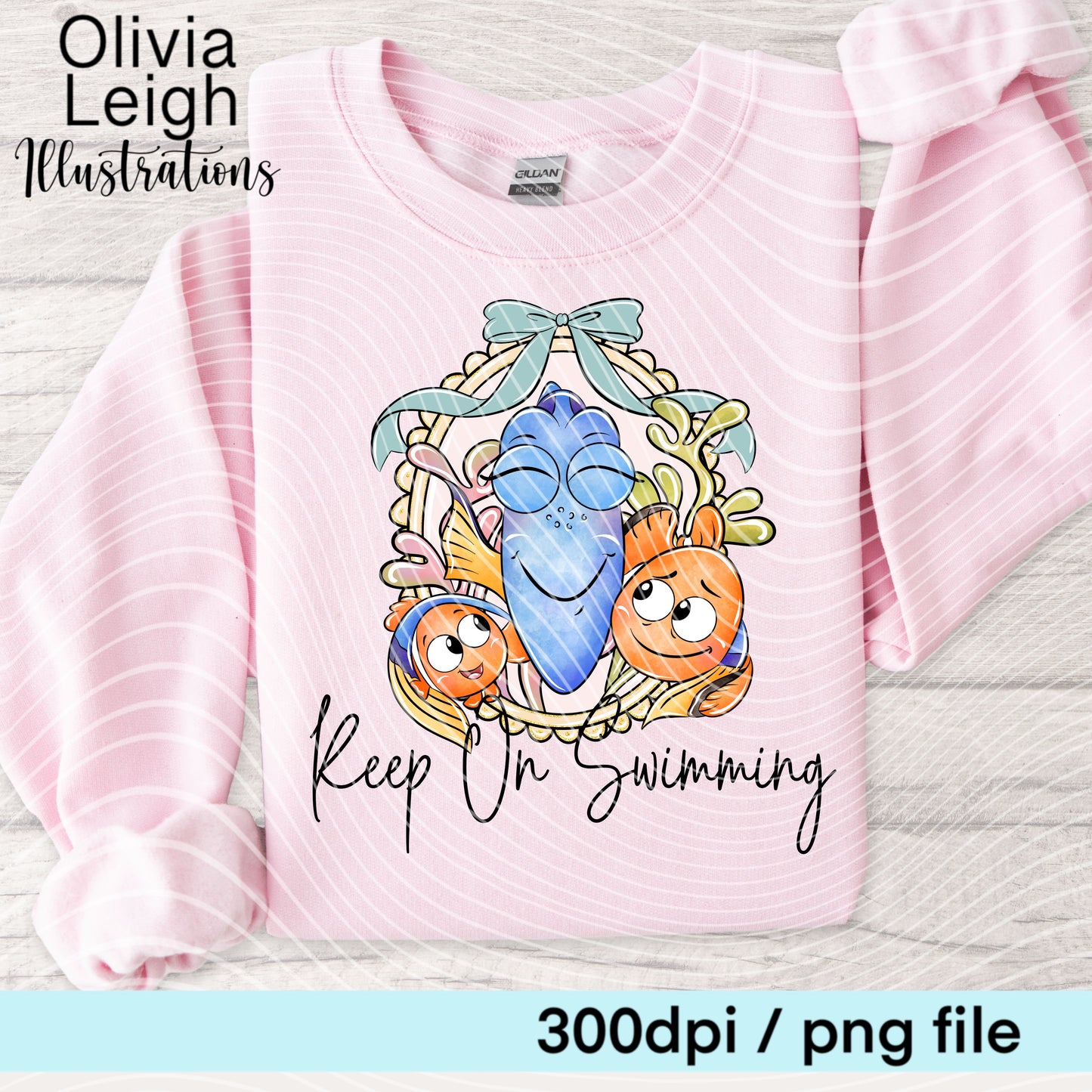 Fish Cartoon Shirt Design