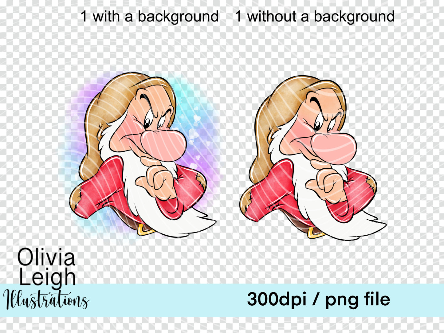 Princess Snow Friends Clipart