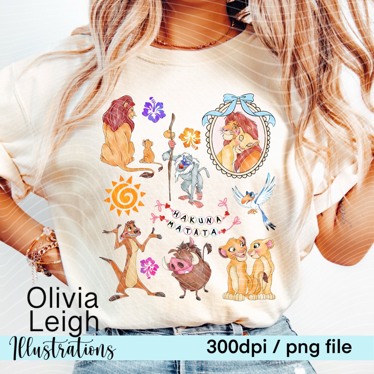 Lion Frame Shirt Design