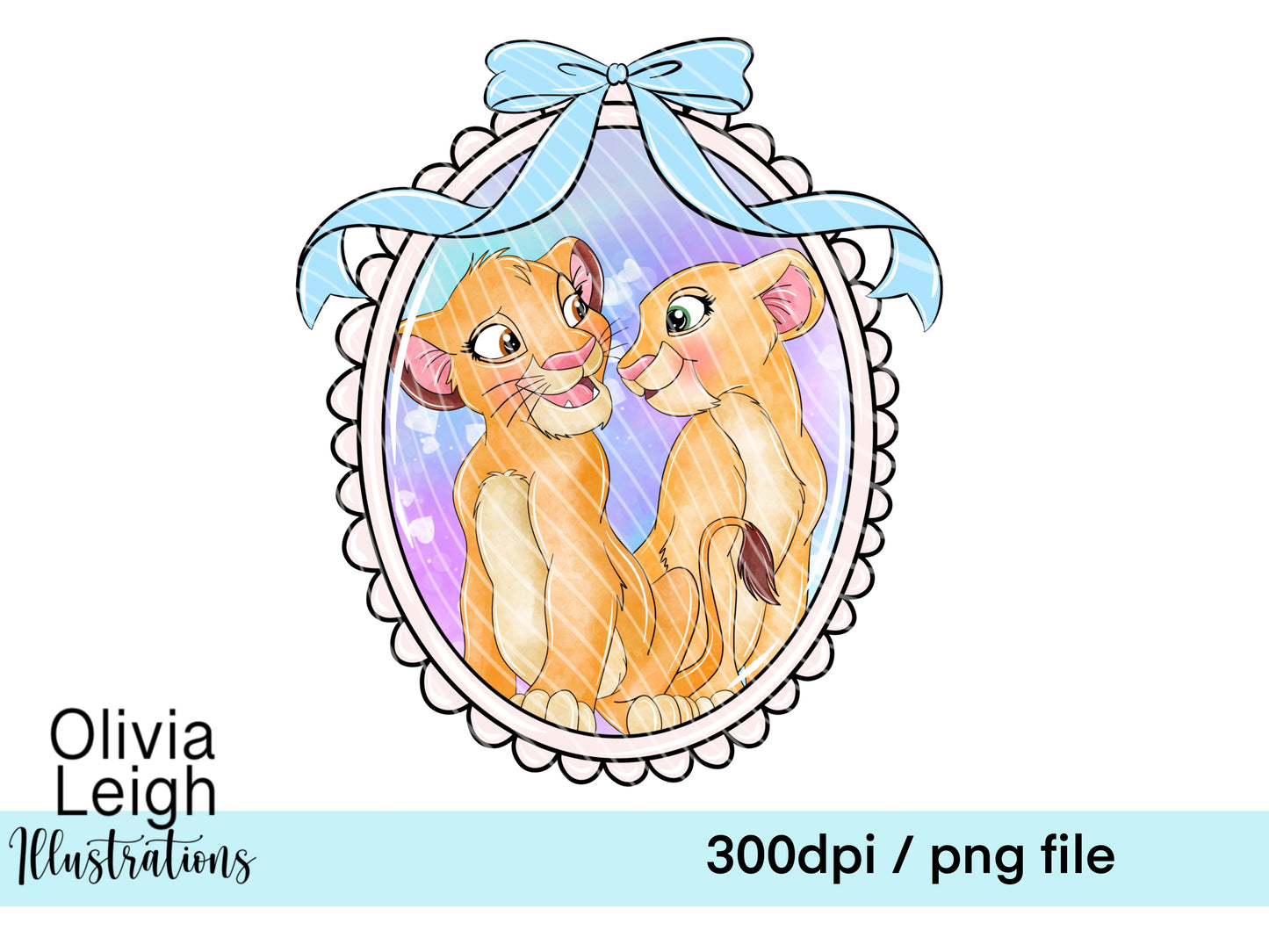 Lion Frame Shirt Design