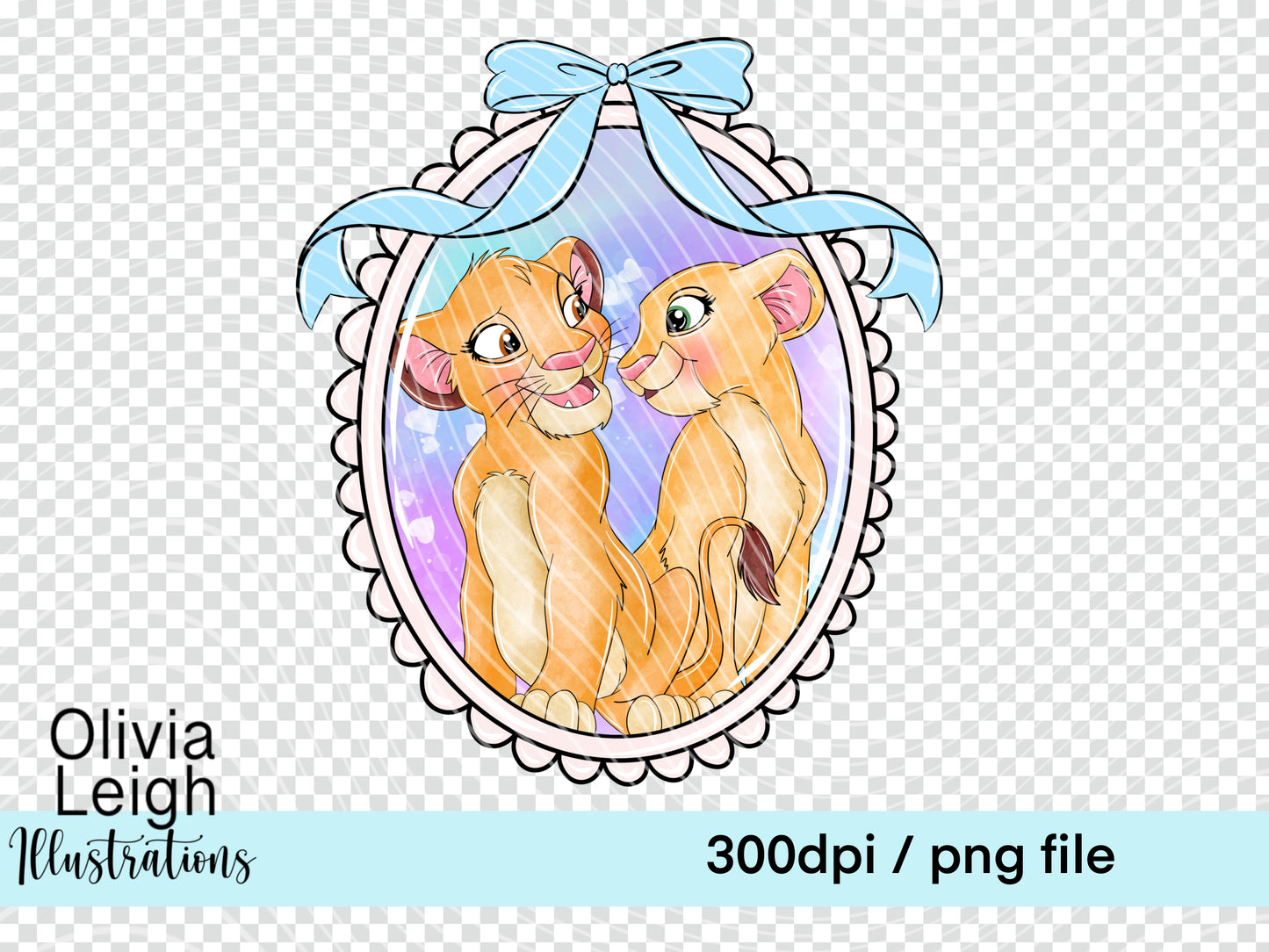 Lion Frame Shirt Design