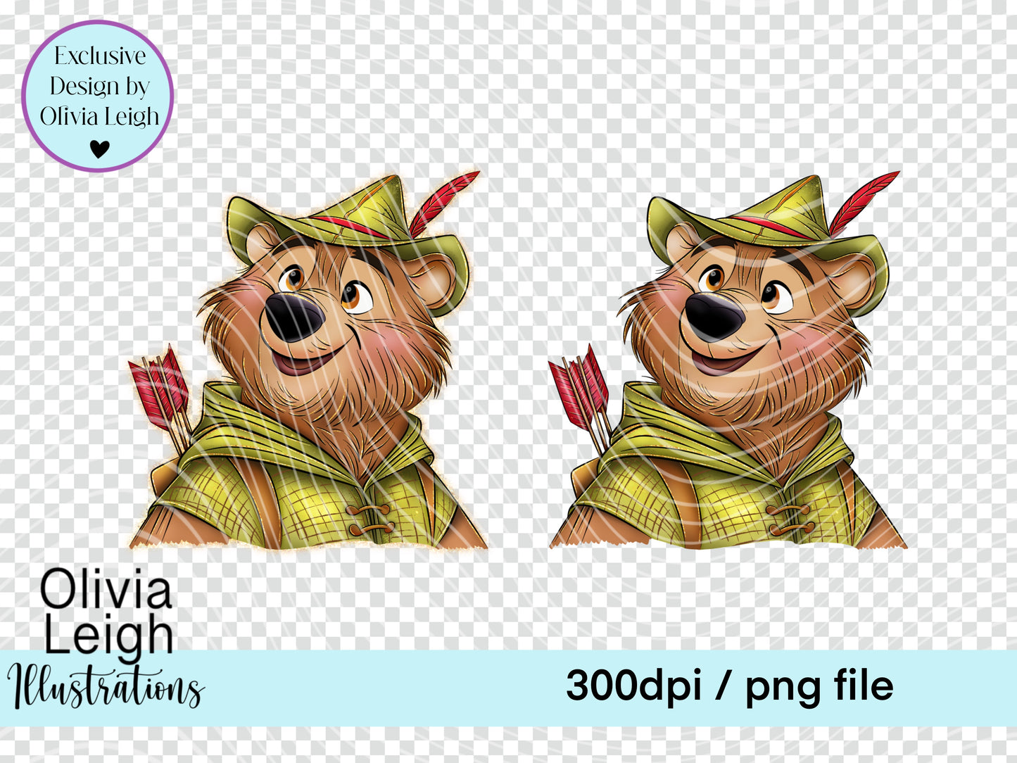 Cute Robin Friends Clipart