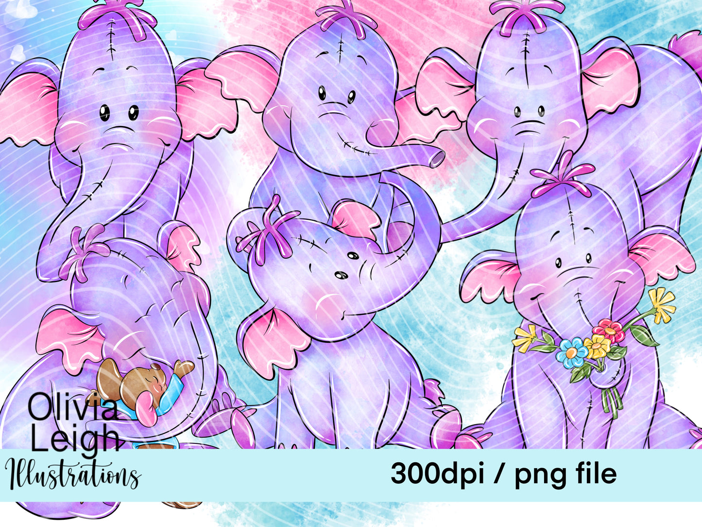 Winnie Elephant Set