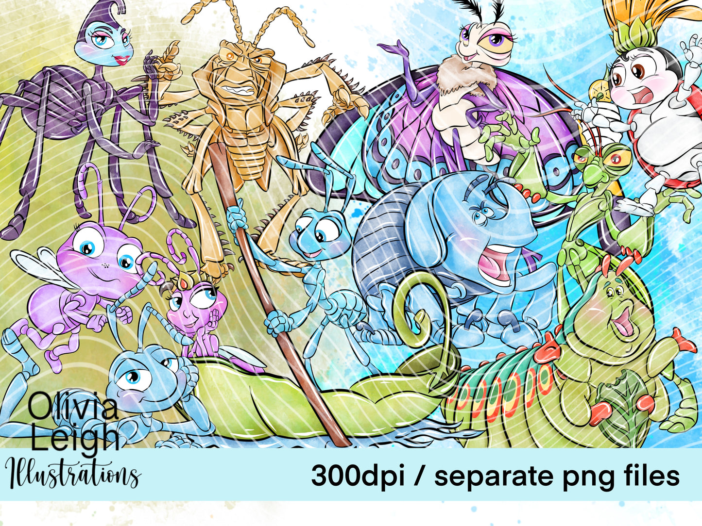 Bugs Clipart Set