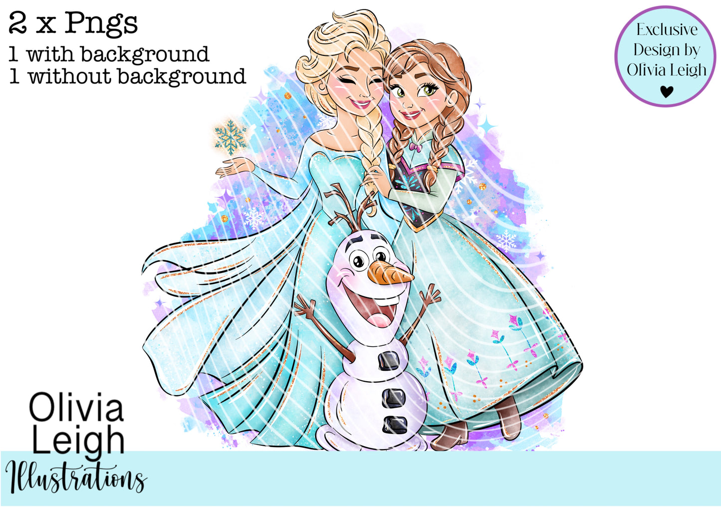 Frozen Princess Cartoon Shirt Design