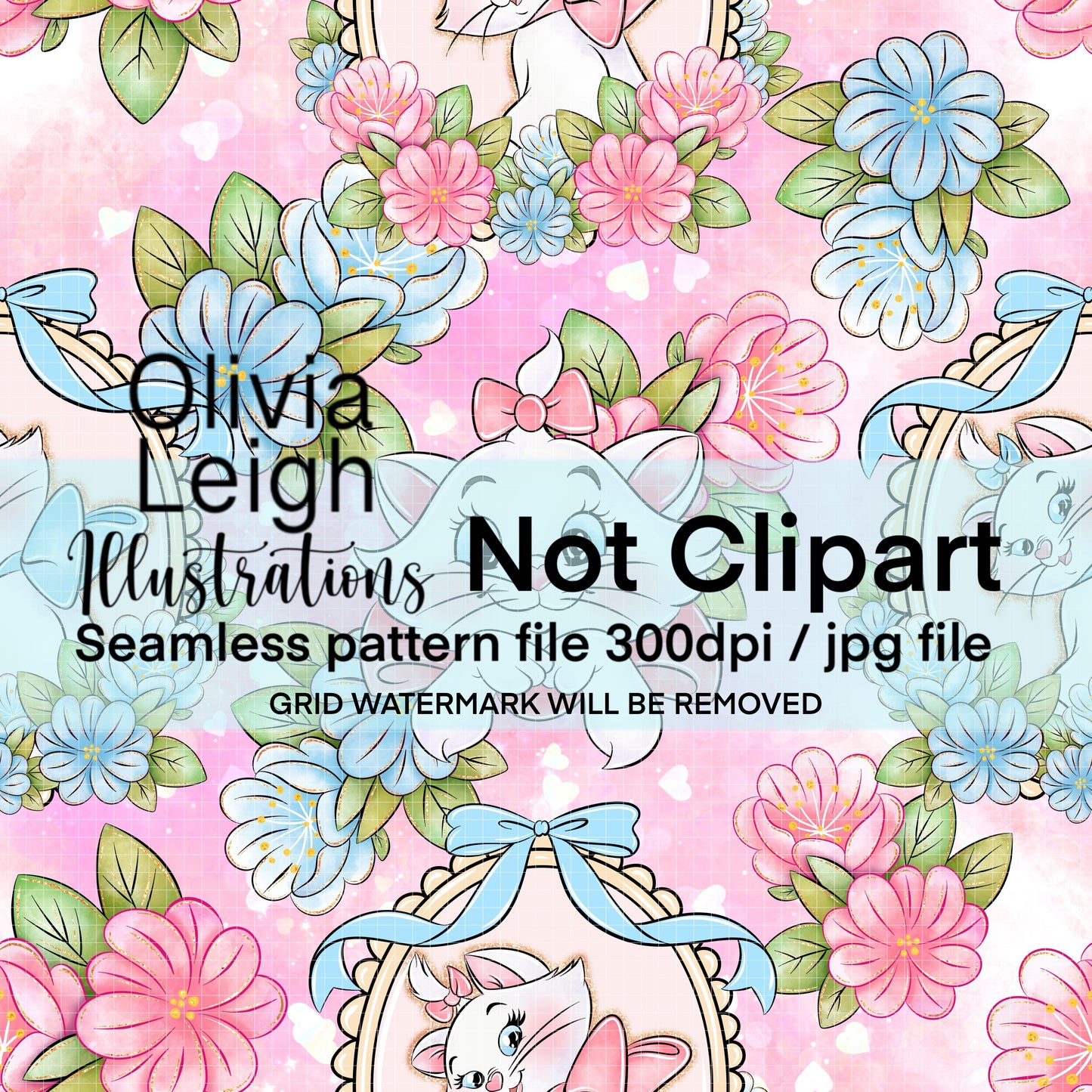 Cats Seamless Pattern