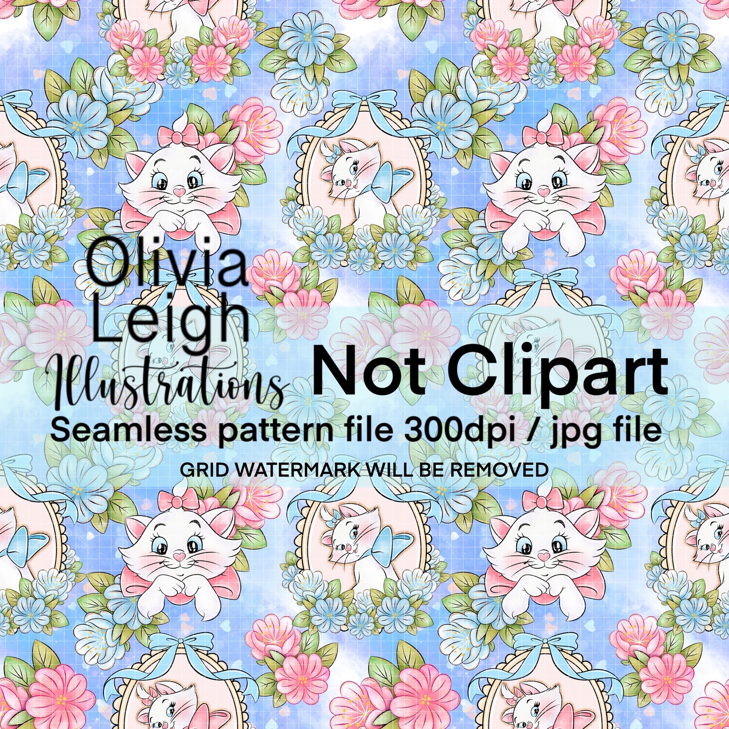 Cats Seamless Pattern