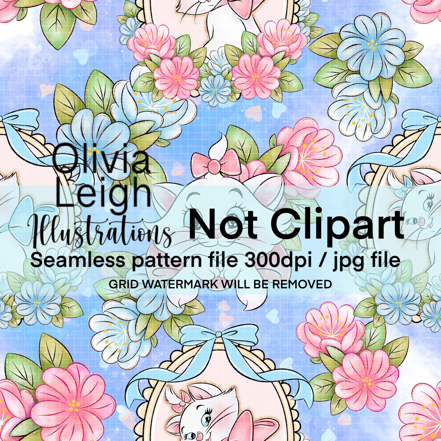 Cats Seamless Pattern