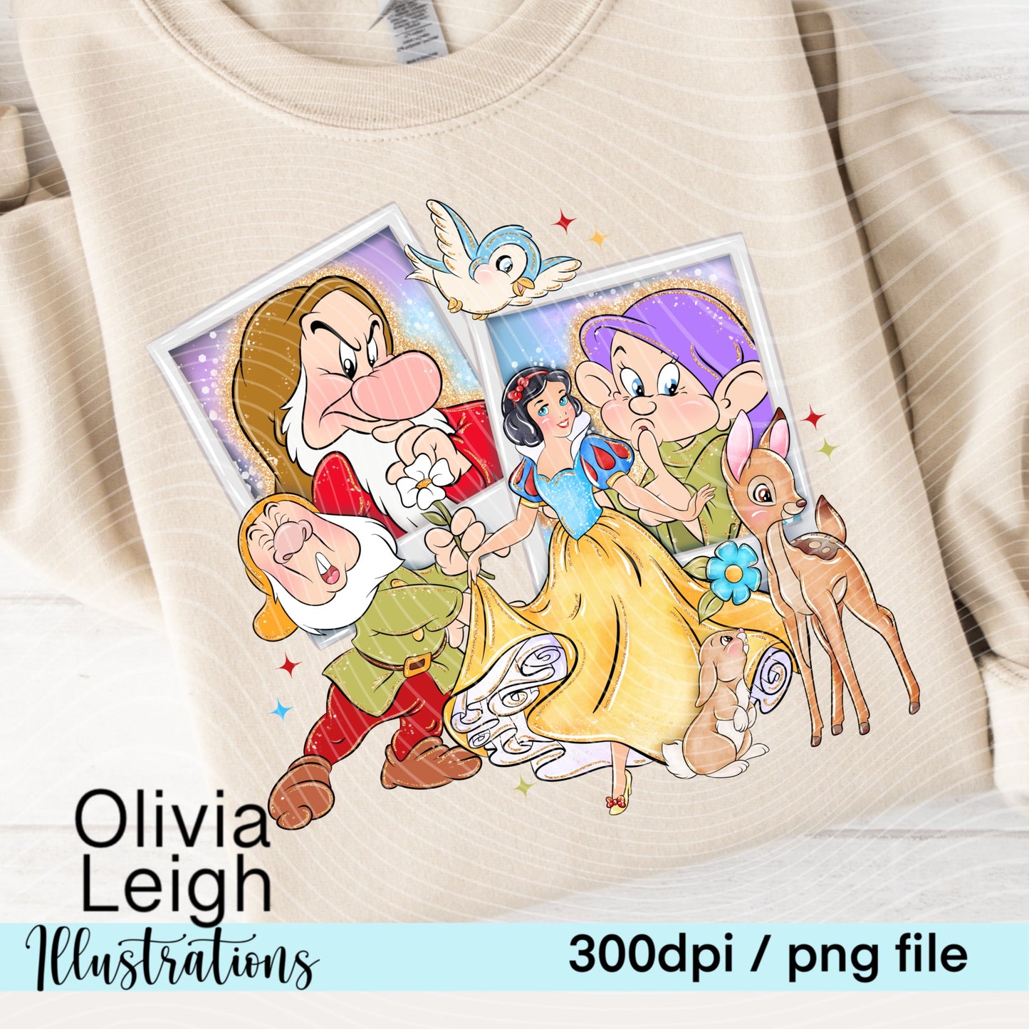 Princess Snow Shirt Design