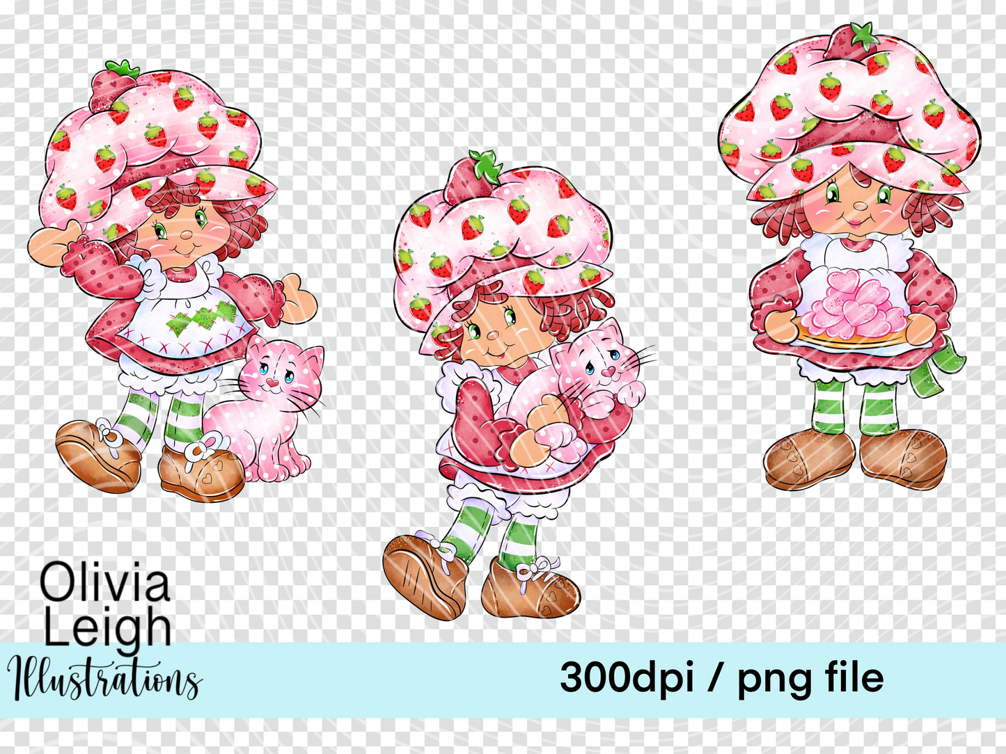 Strawberry Girl Set